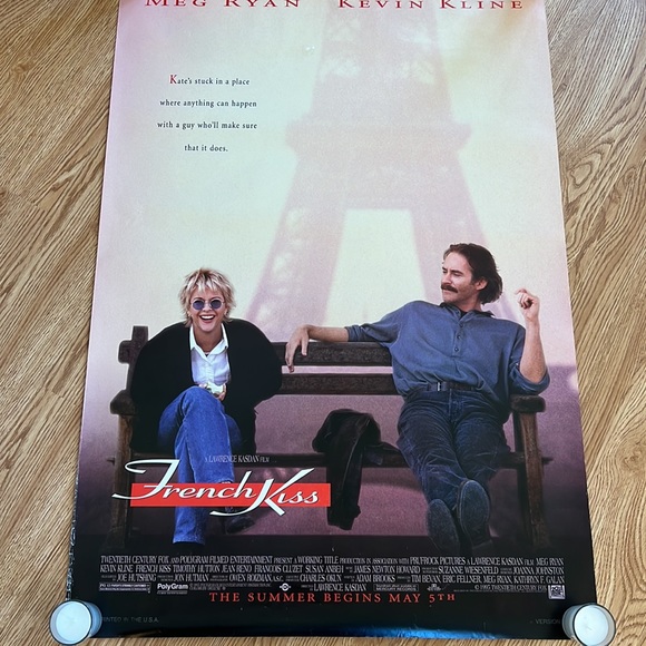 Meg Ryan Movie Posters (3) - French Kiss - When A Man Loves a Woman - Hanging Up - Picture 11 of 12